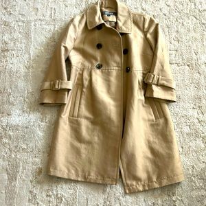 Kenneth Cole Reaction 3/4 sleeve trench coat